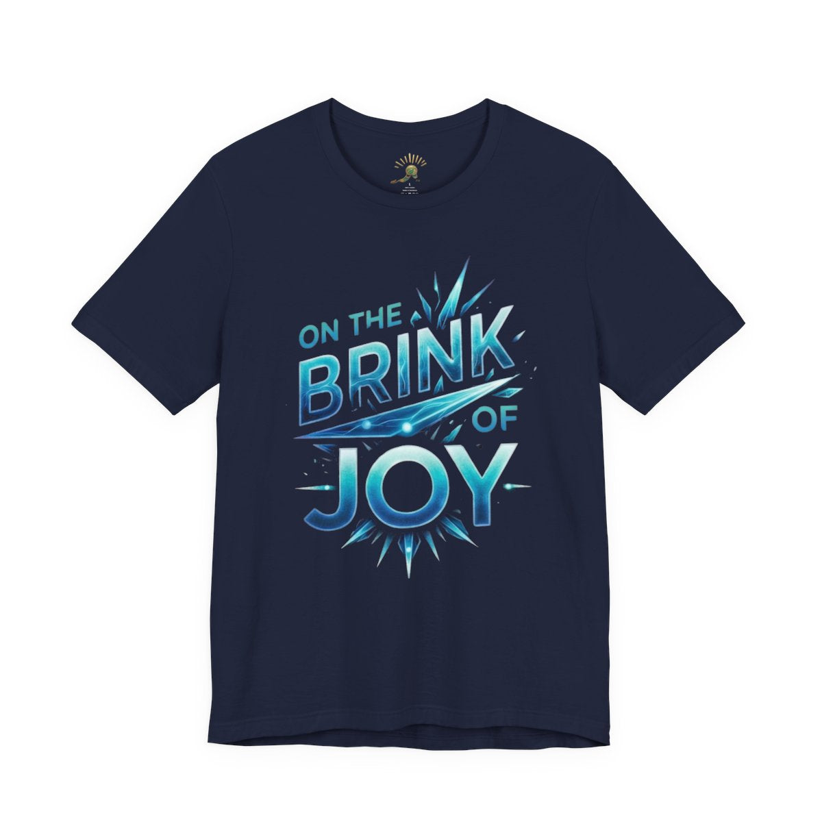 Electric Shatter Tee | Modern Geometric Graphic Shirt | On the BRINK of JOY