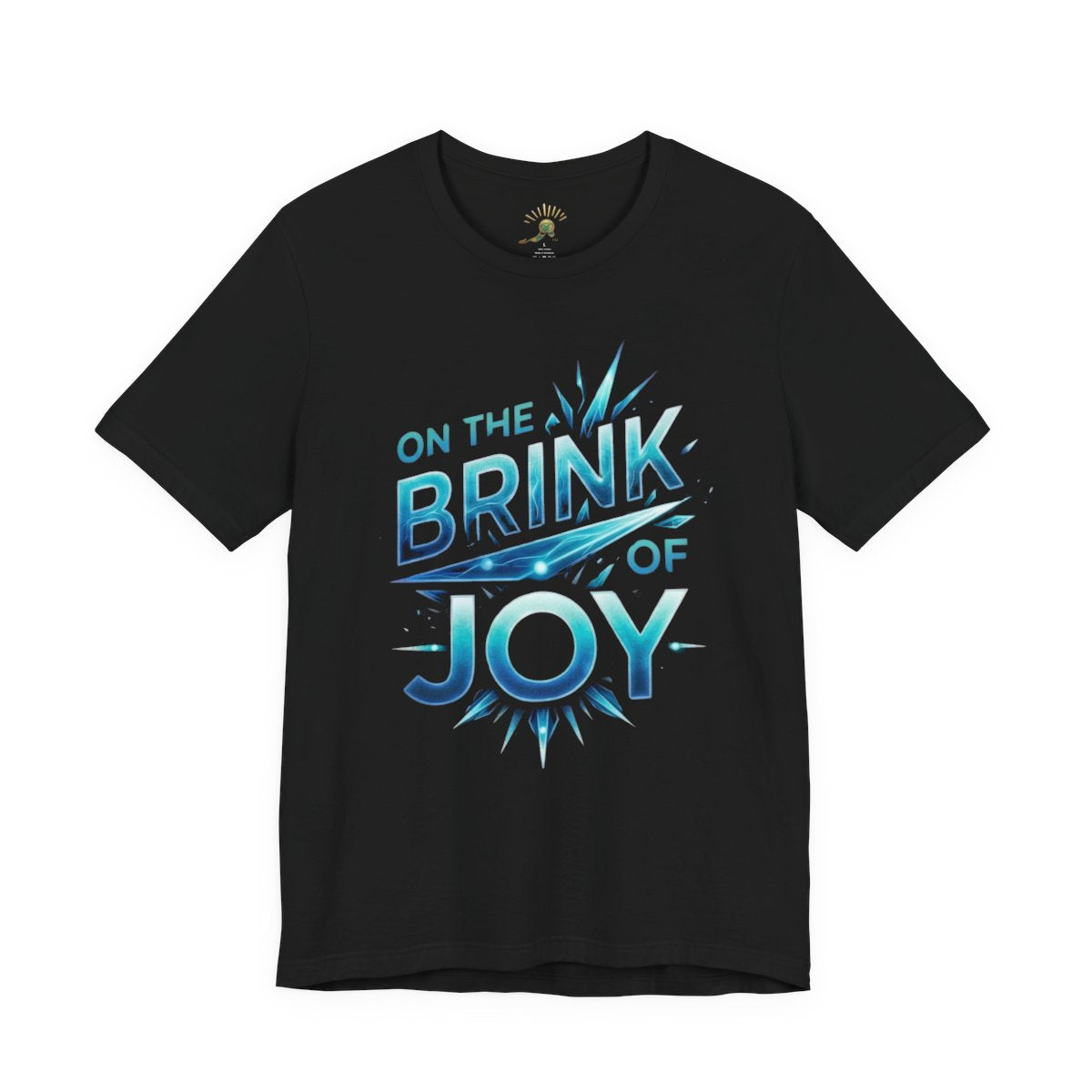 Electric Shatter Tee | Modern Geometric Graphic Shirt | On the BRINK of JOY