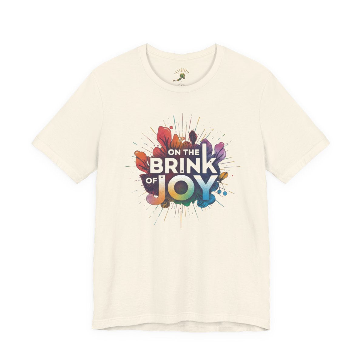 Radiant Blossom Tee | Colorful Floral Graphic Shirt | On the BRINK of JOY