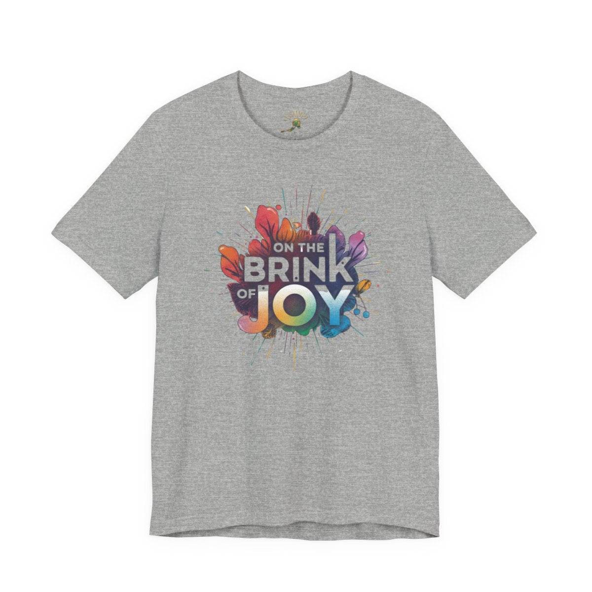 Radiant Blossom Tee | Colorful Floral Graphic Shirt | On the BRINK of JOY