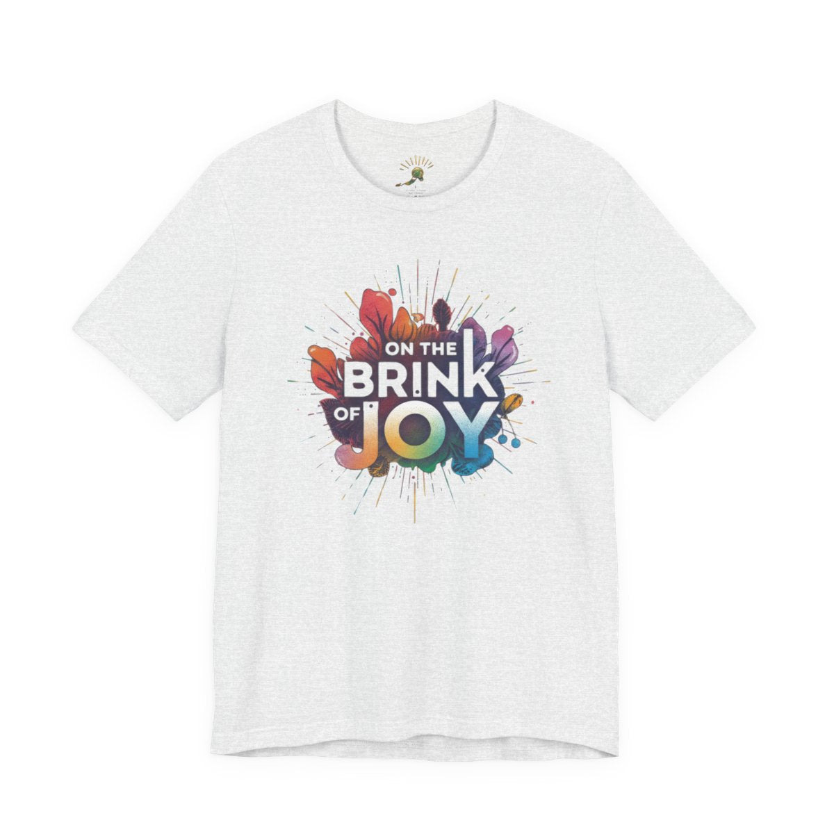 Radiant Blossom Tee | Colorful Floral Graphic Shirt | On the BRINK of JOY