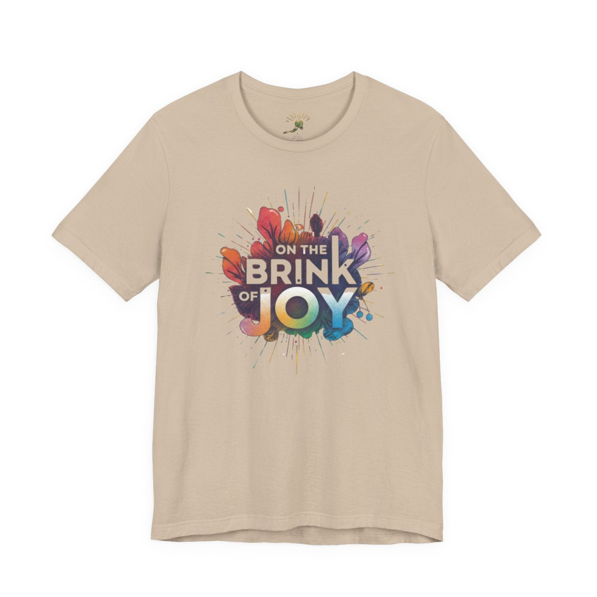 Radiant Blossom Tee | Colorful Floral Graphic Shirt | On the BRINK of JOY