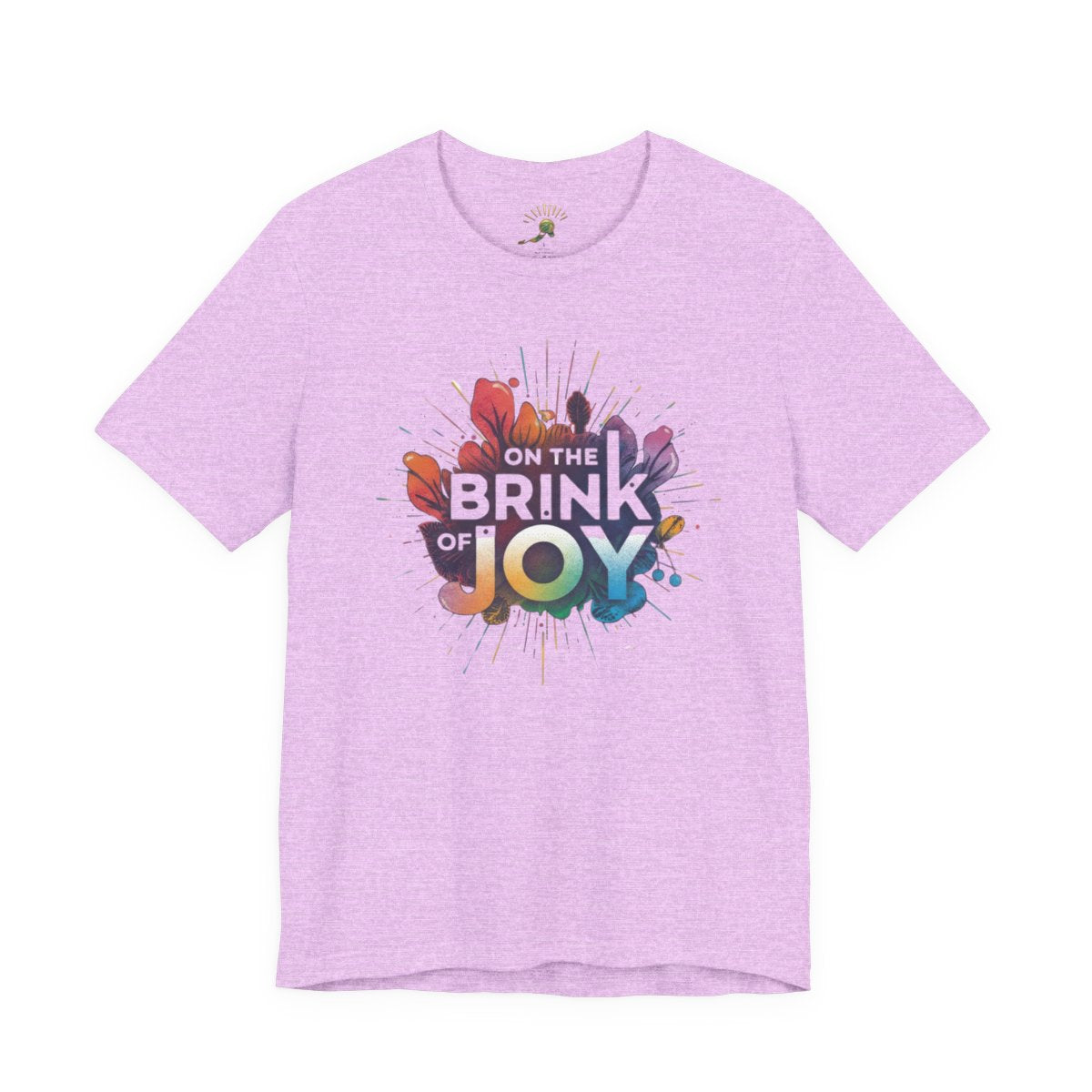 Radiant Blossom Tee | Colorful Floral Graphic Shirt | On the BRINK of JOY