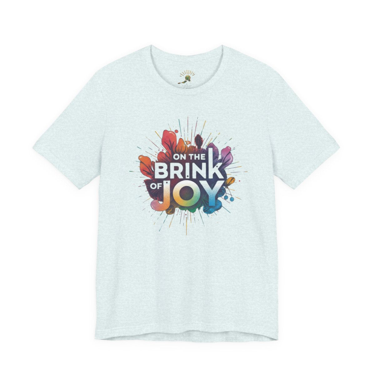Radiant Blossom Tee | Colorful Floral Graphic Shirt | On the BRINK of JOY