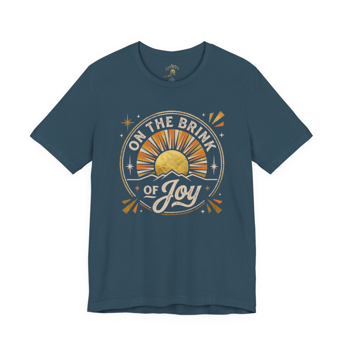 Retro Sunrise Tee | Vintage Mountain Sunrise Graphic Shirt | On the BRINK of JOY