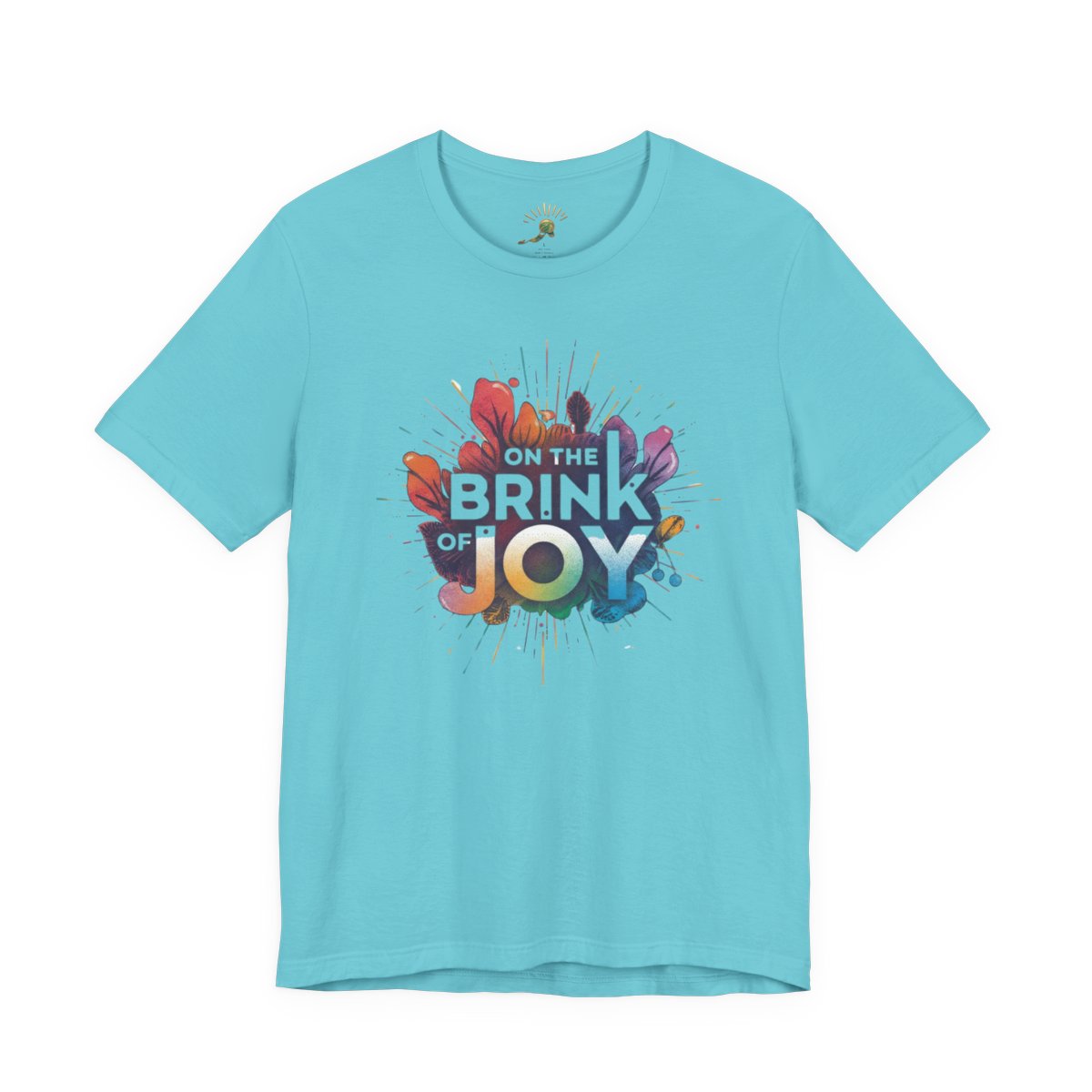 Radiant Blossom Tee | Colorful Floral Graphic Shirt | On the BRINK of JOY