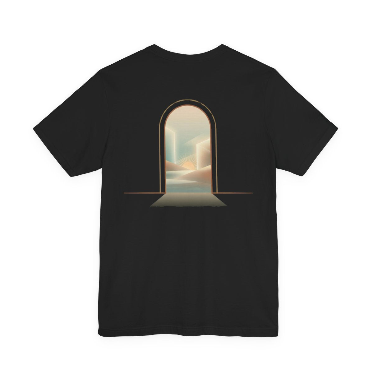 Threshold Tee | Minimal Reflective Graphic Shirt | On the BRINK of JOY