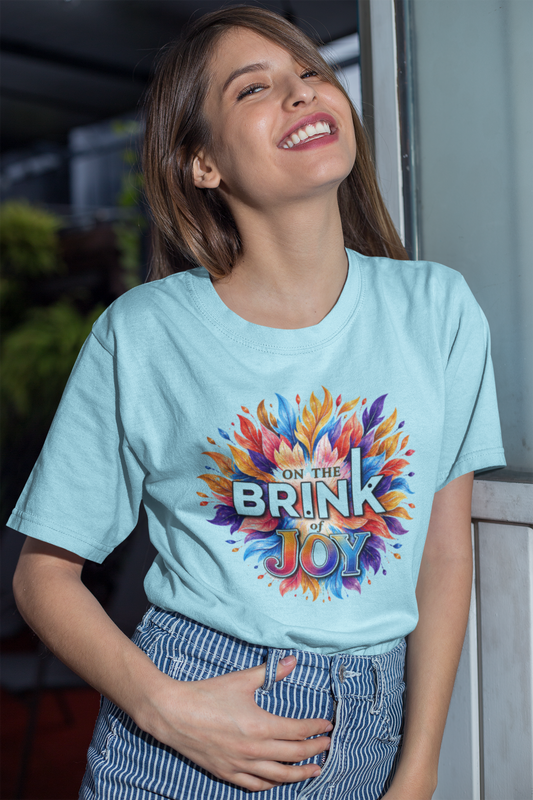 Radiant Blossom In Bloom Tee | Colorful Inspirational Graphic Shirt