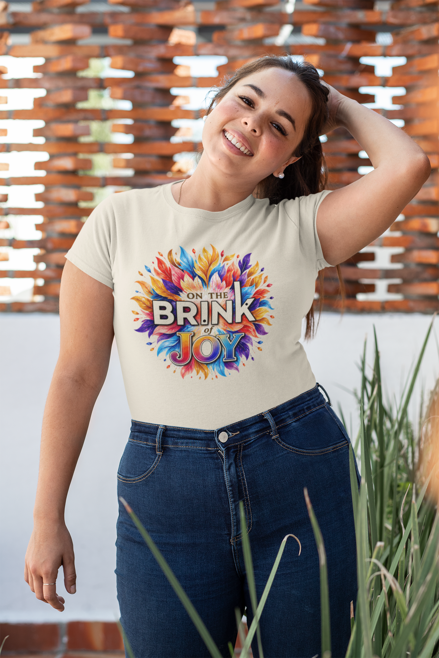 Radiant Blossom In Bloom Tee | Colorful Inspirational Graphic Shirt